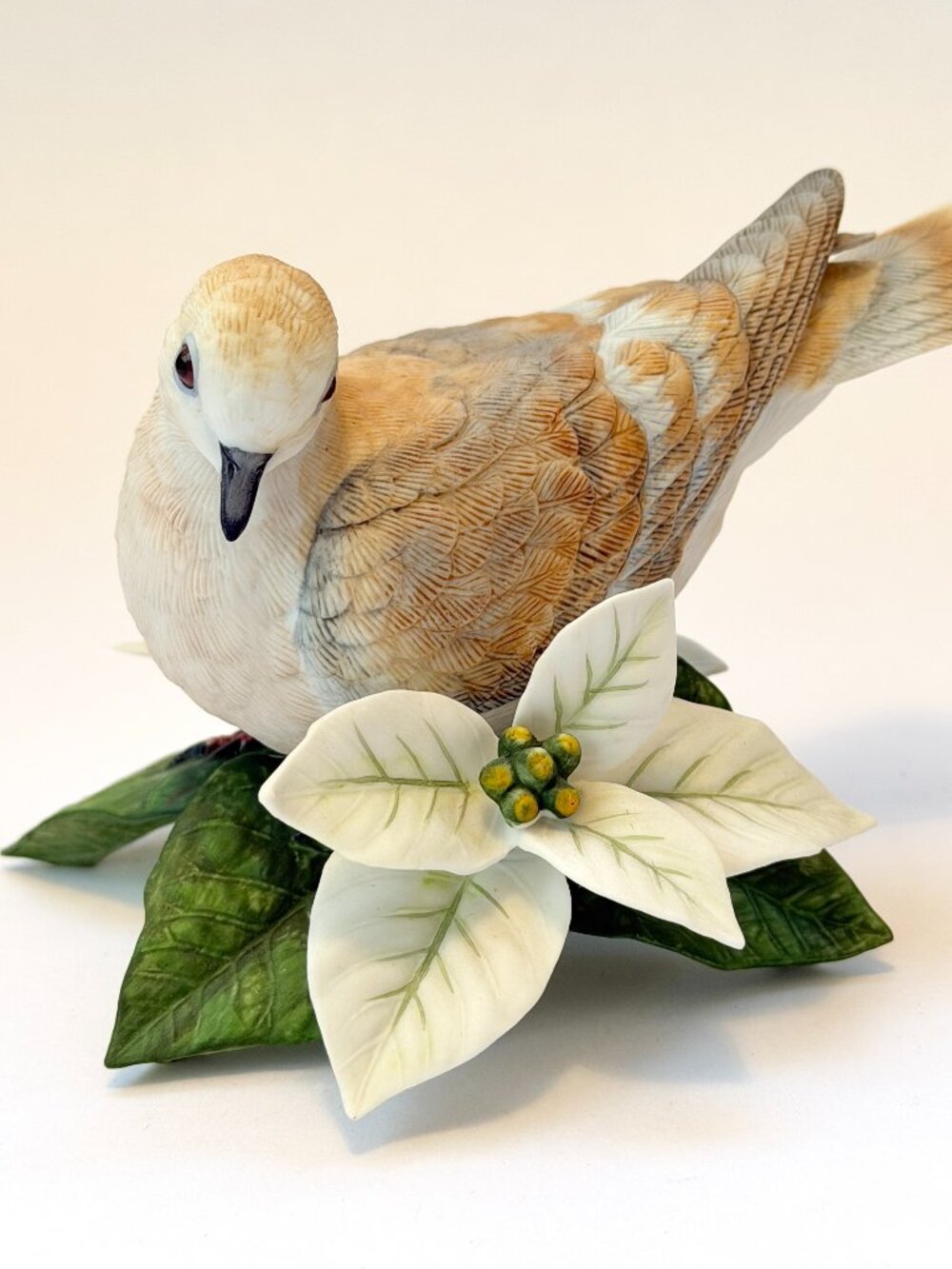 Vintage Lenox Turtle Dove Porcelain Bird Figurine